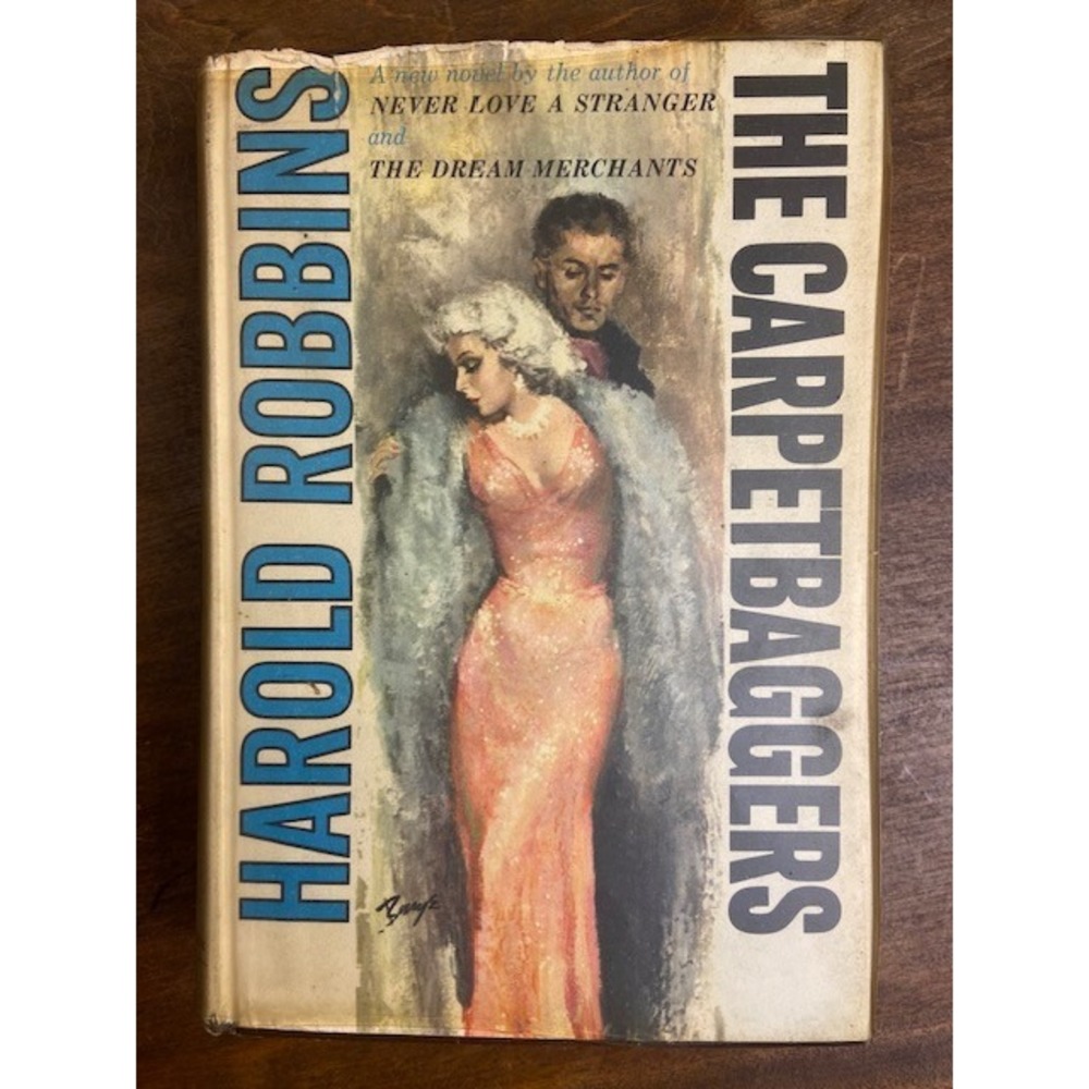 The Carpetbaggers Harold Robbins 1961 Hardcover DJ 1st Edition/5th Print Novel